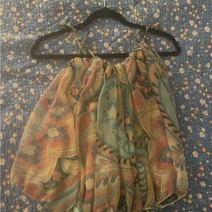 Bohemian Multicolor Sleeveless top